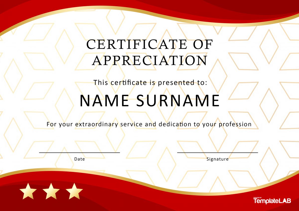 Certificado de Agradecimiento para Empleados Gratis 02