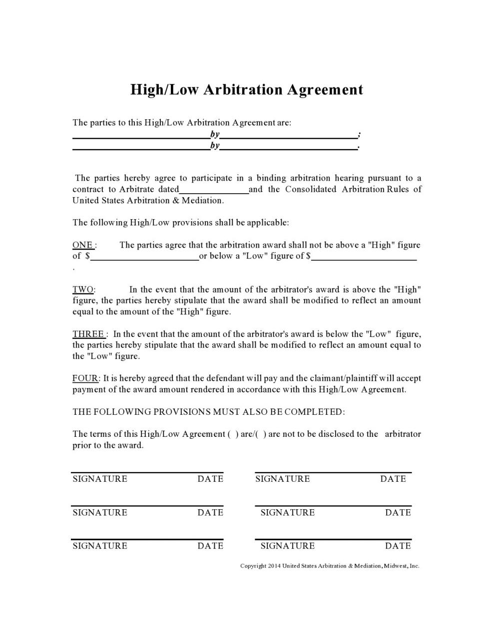 acuerdo de libre arbitraje 32