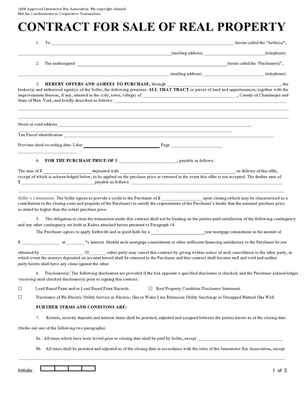 formulario de contrato de tierra gratis 44