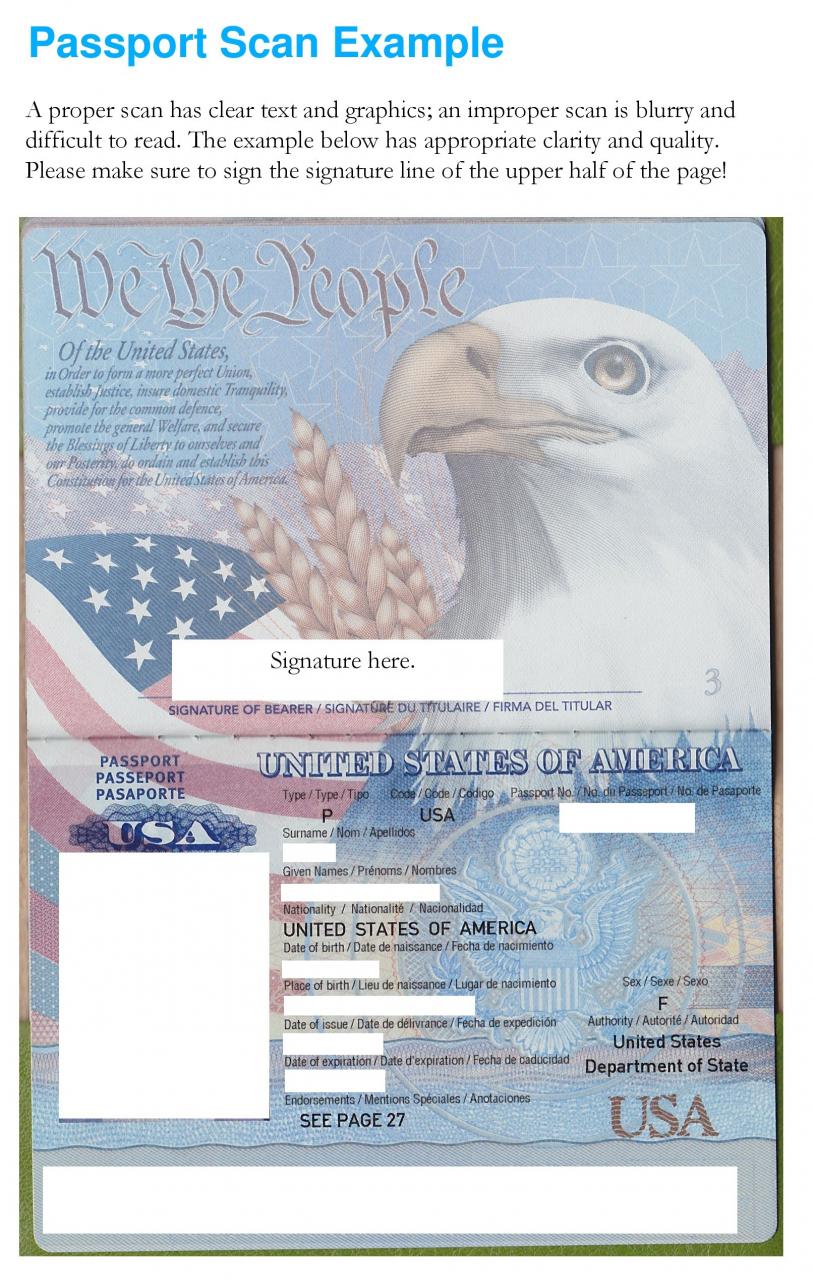 Plantilla de foto de pasaporte gratis 21