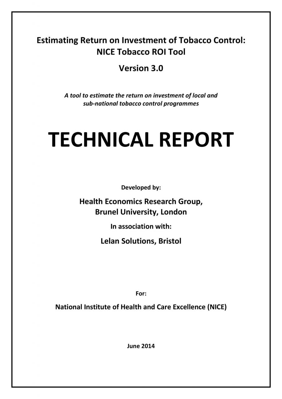 Modelo de informe técnico gratuito 17