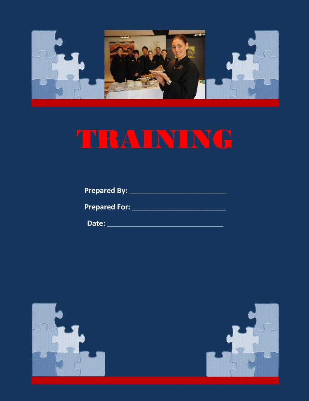 plantilla de manual de entrenamiento gratis 12