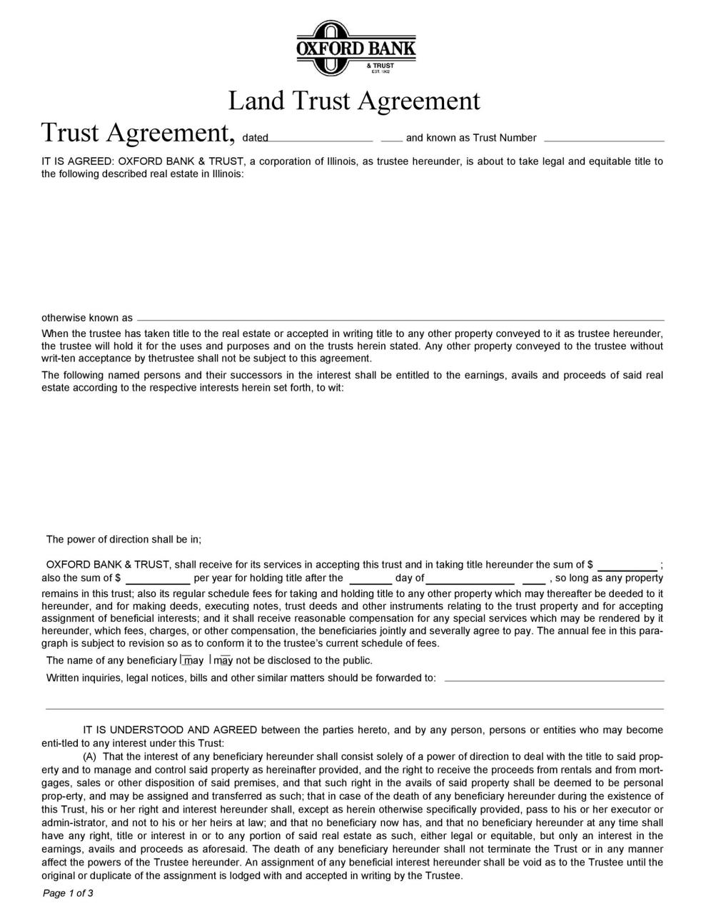 Acuerdo de libre confianza 15