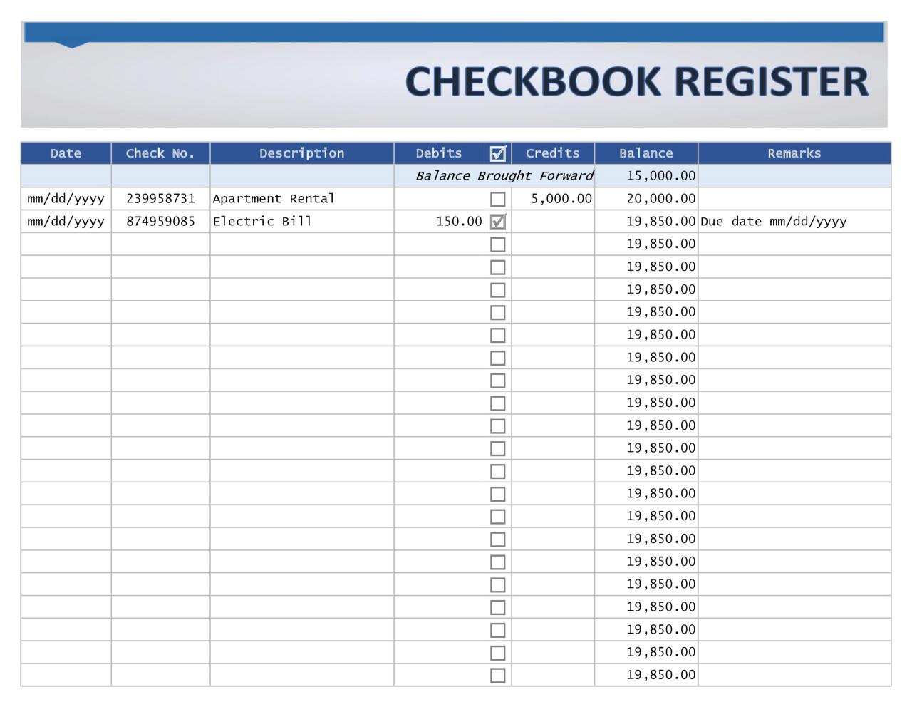 Registro de chequera gratis 08