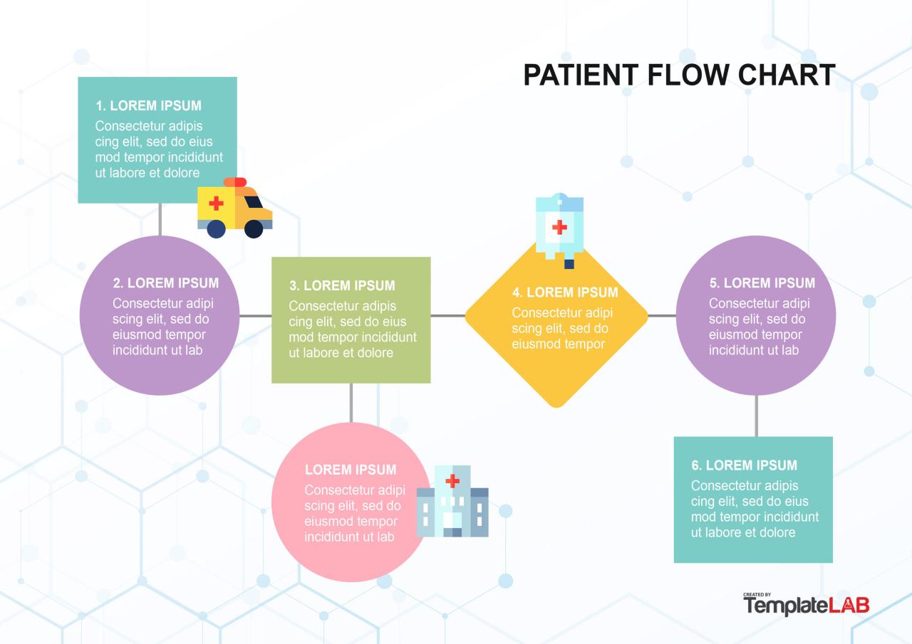 Diagrama de flujo de pacientes gratis