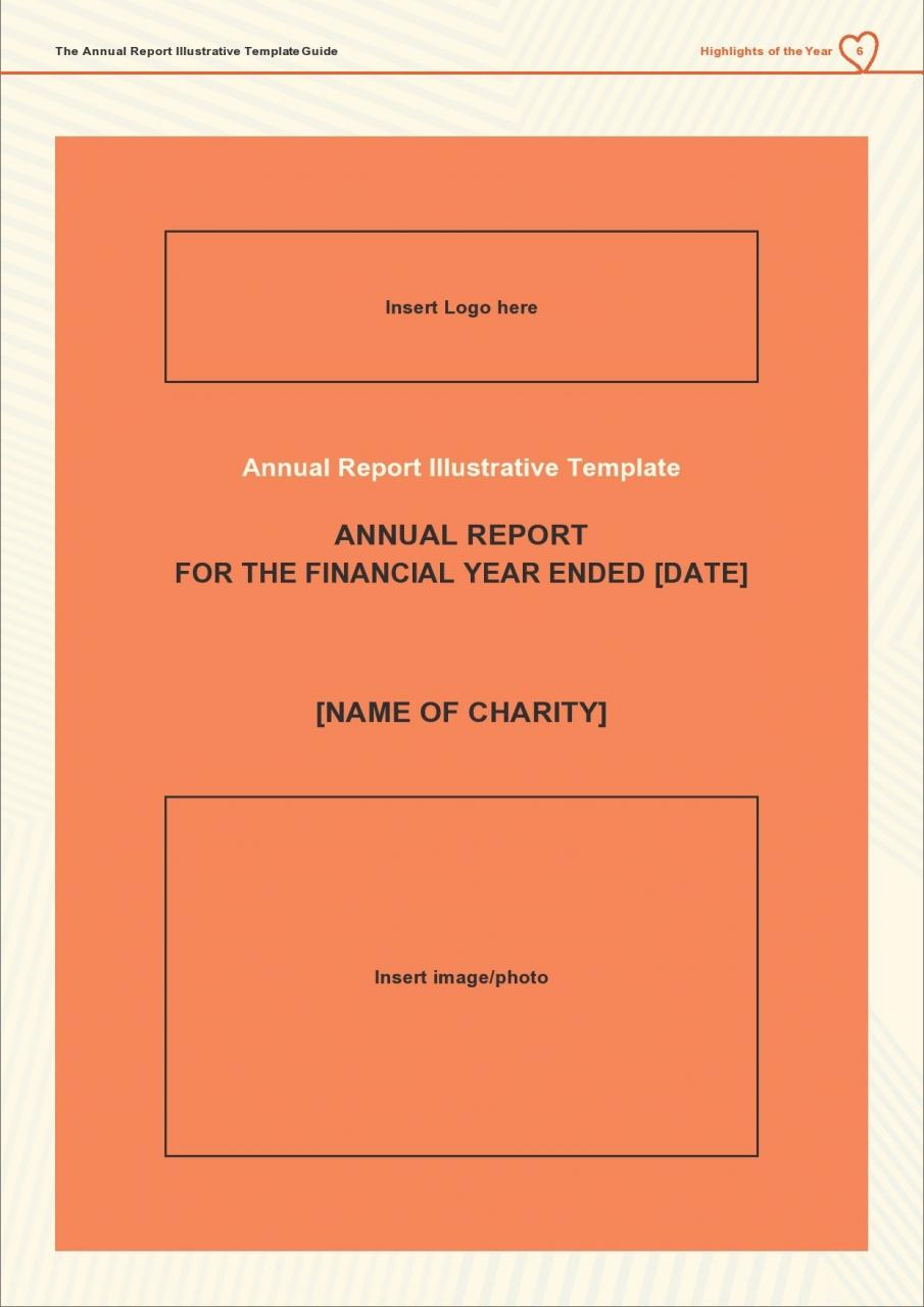 Plantilla de informe anual gratis 03