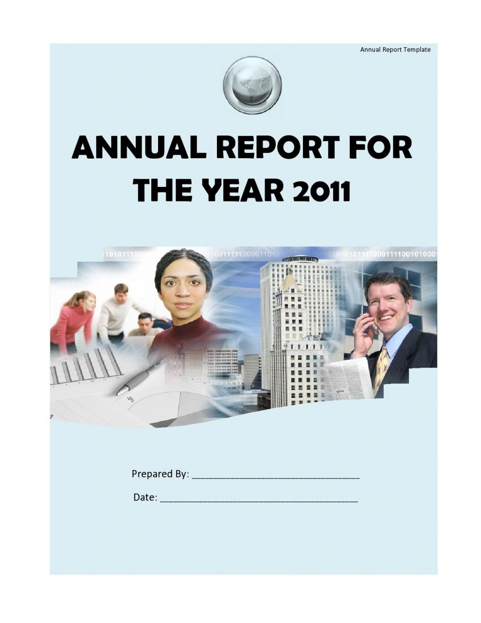 Plantilla de informe anual gratis 32