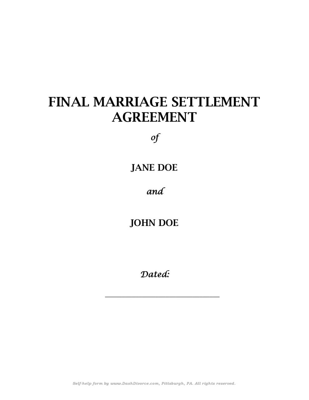 Acuerdo de finiquito matrimonial libre 29