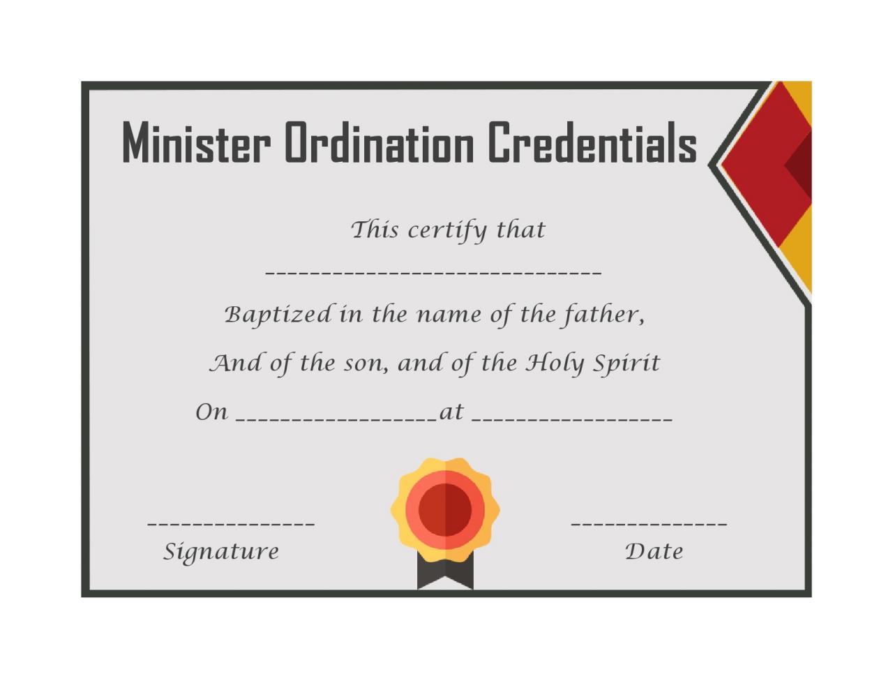 Certificado de ordenación libre 11
