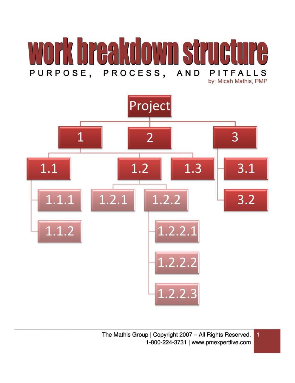 Plantilla de estructura de desglose de trabajo gratis 22